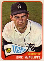 1965 Topps Baseball Cards      053      Dick McAuliffe